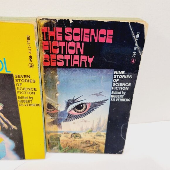 Vtg Roberty Silverberg Books Deep Space Beyond Control Science Fiction Bestiary - Picture 4 of 9